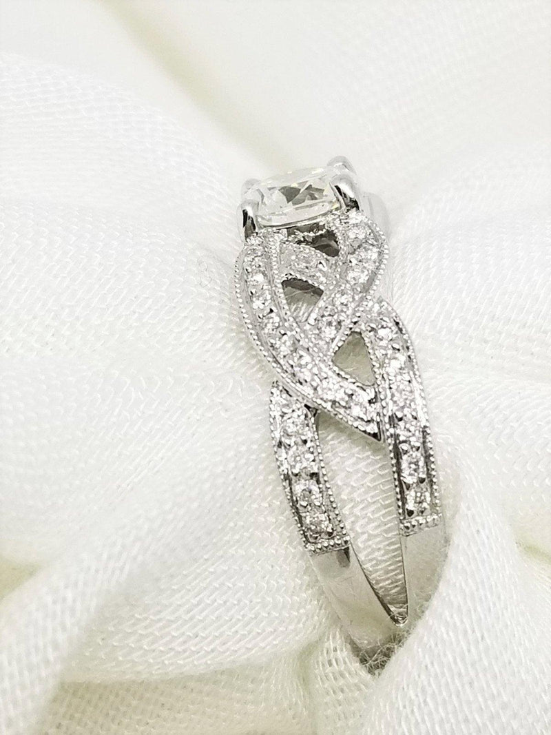 18Kt White Gold and Diamond Fancy Ring - Cape Diamond Exchange