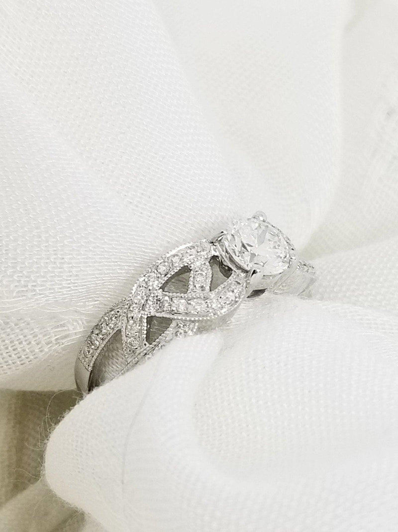 18Kt White Gold and Diamond Fancy Ring - Cape Diamond Exchange