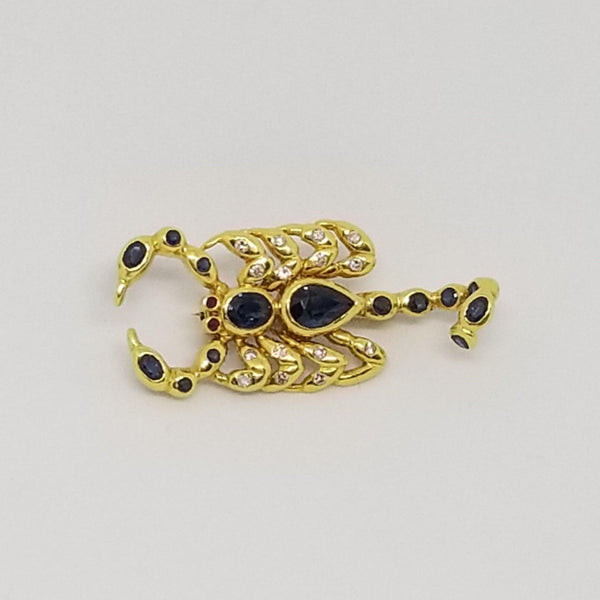 Scorpion Brooch - Cape Diamond Exchange