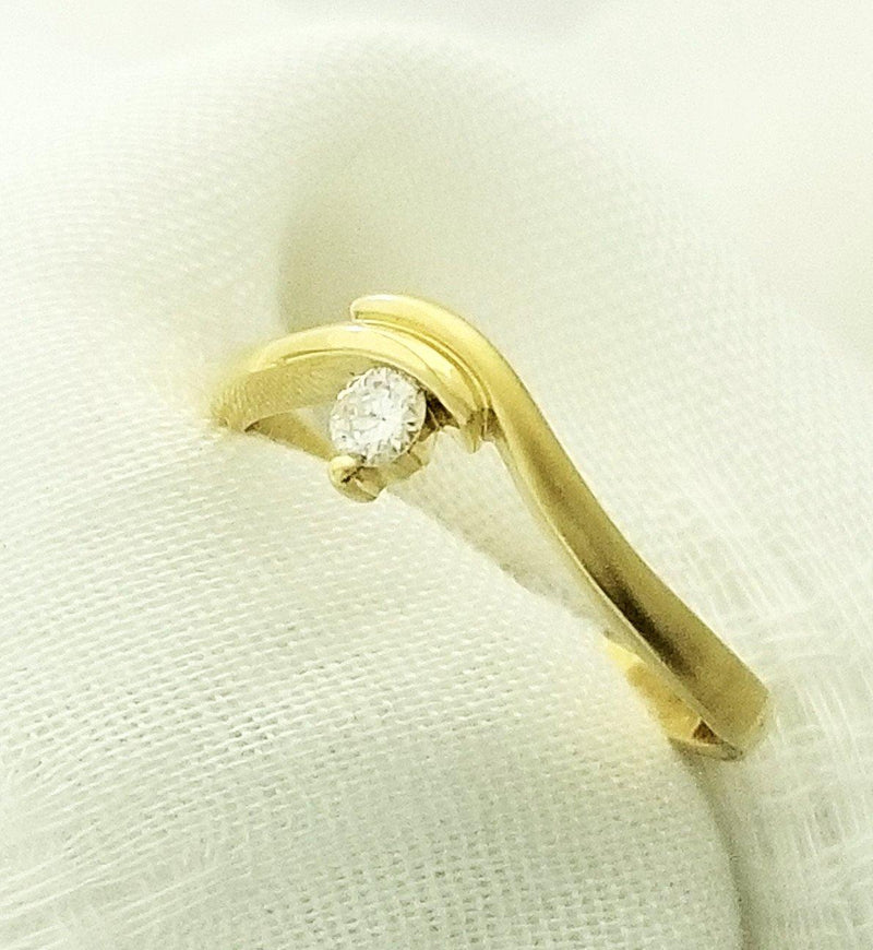 18 Kt Yellow Gold Diamond Ring - Cape Diamond Exchange