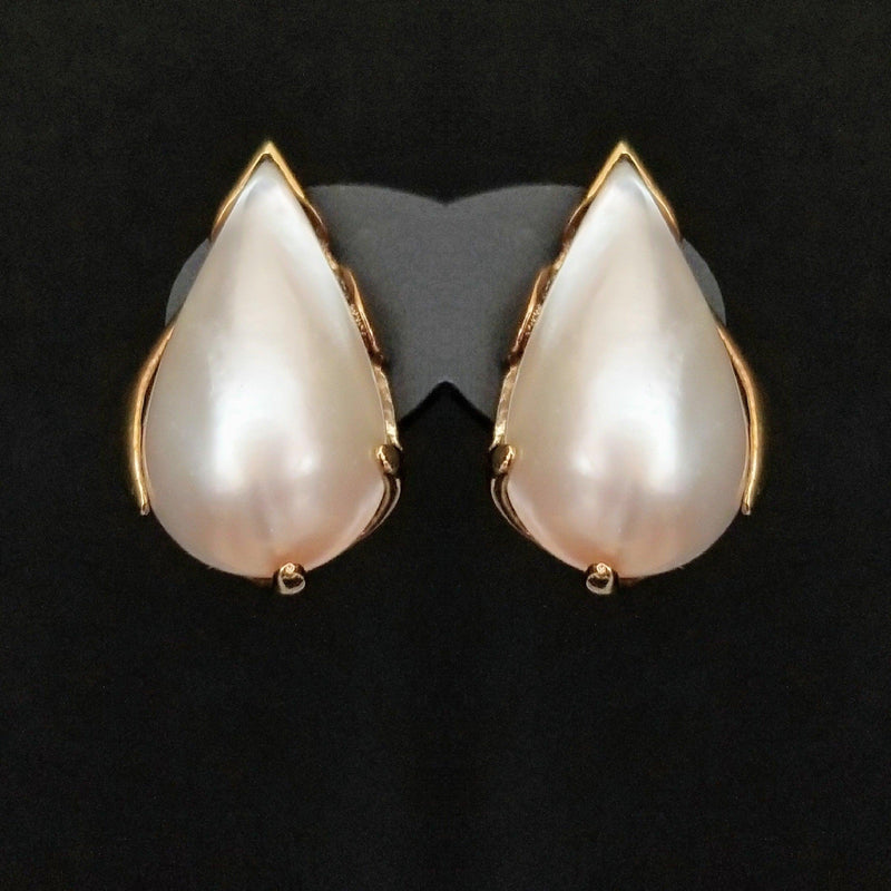 Tear Drop Pearl Earrings - Cape Diamond Exchange