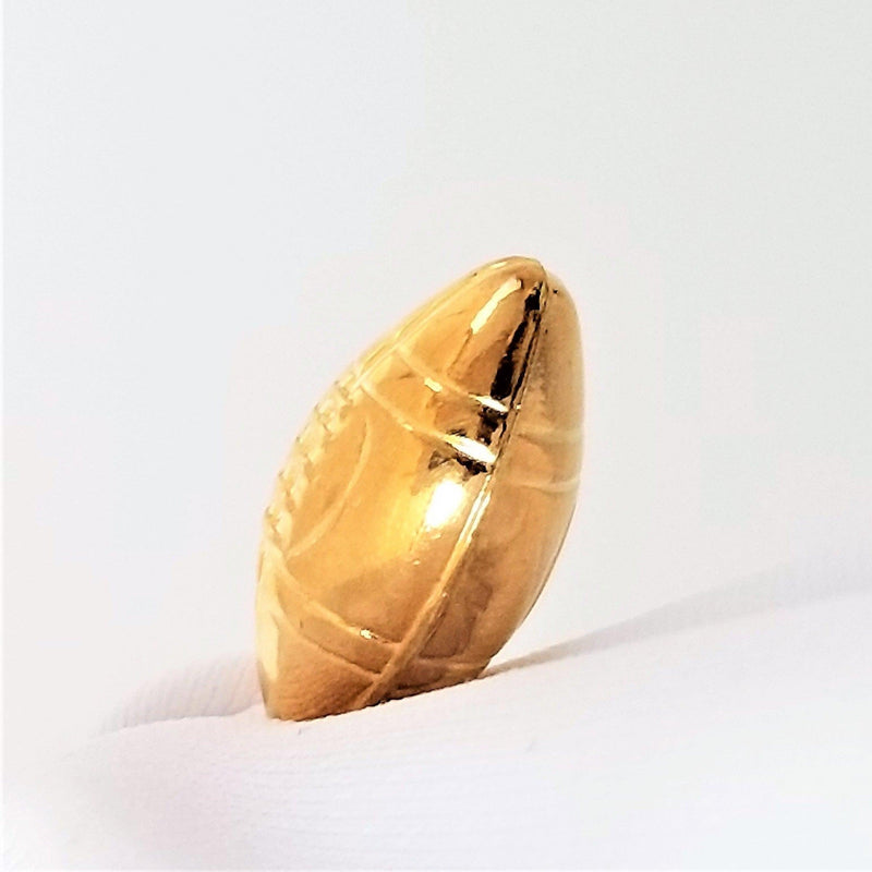 A Gold American Rugby Ball - Cape Diamond Exchange