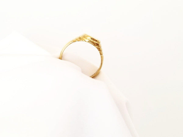 Yellow Gold Signet Ring - Cape Diamond Exchange