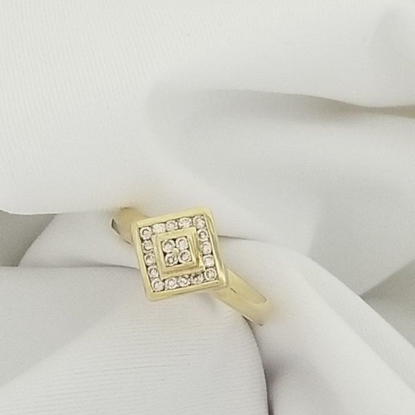 Square-Formed Diamond Ring - Cape Diamond Exchange