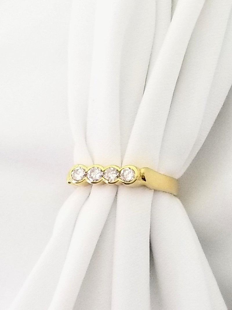 18kt Yellow Gold Diamond Eternity Ring - Cape Diamond Exchange