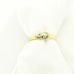 Gold Buckle Ring - Cape Diamond Exchange