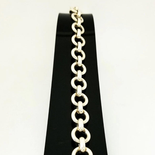 Silver Rolo Links Bracelet - Cape Diamond Exchange