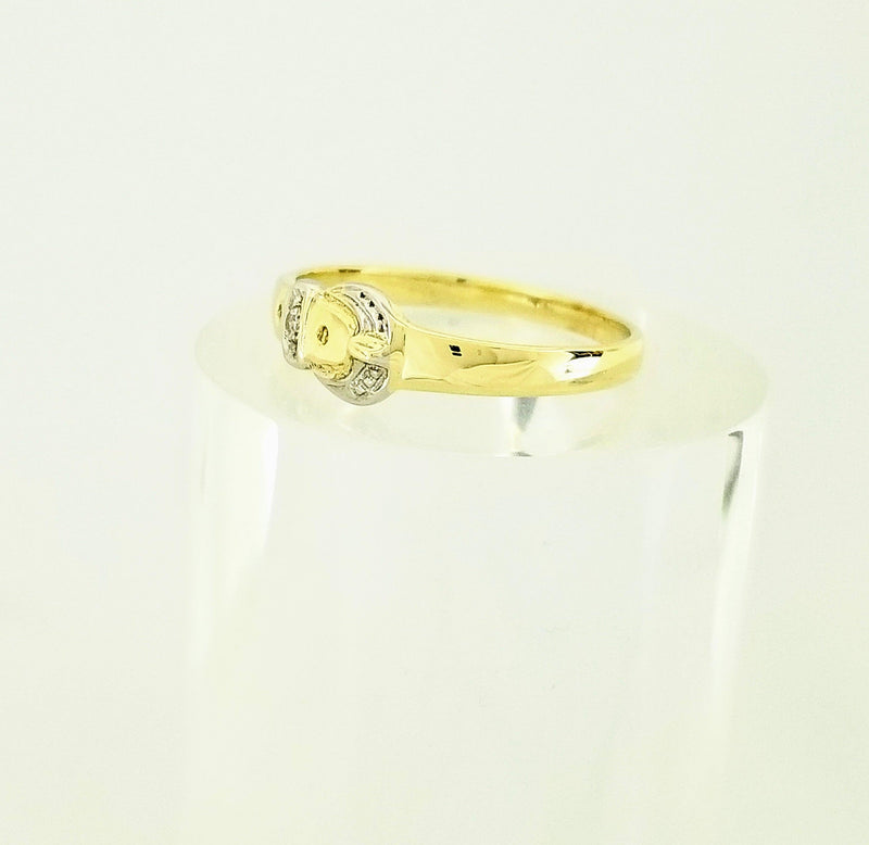 Gold Buckle Ring - Cape Diamond Exchange