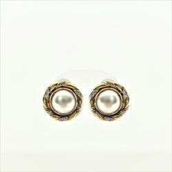 Mabe Pearl And Diamond Earrings - Cape Diamond Exchange