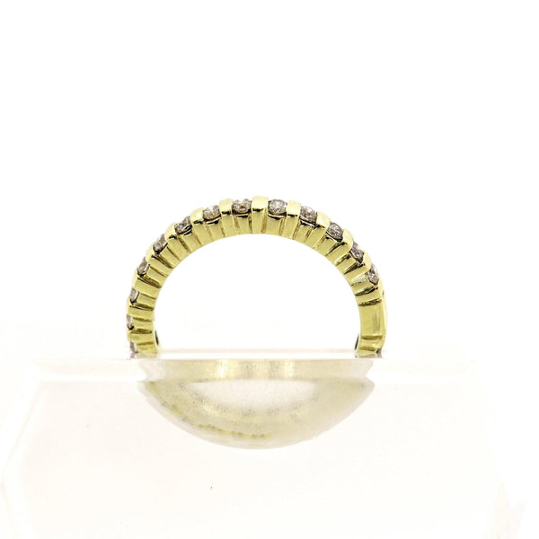 18kt Yellow Gold Diamond Full Eternity Ring - Cape Diamond Exchange