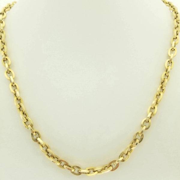 9 kt Yellow Gold Anchor Chain - Cape Diamond Exchange