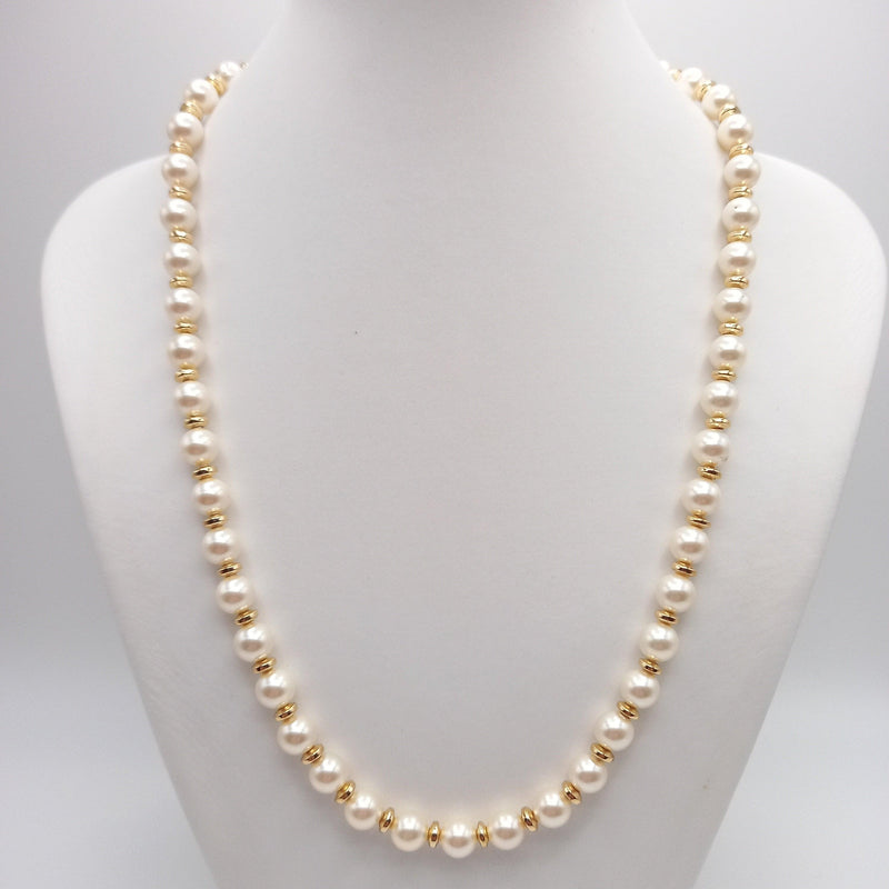 Pearl and Gold Necklace - Cape Diamond Exchange