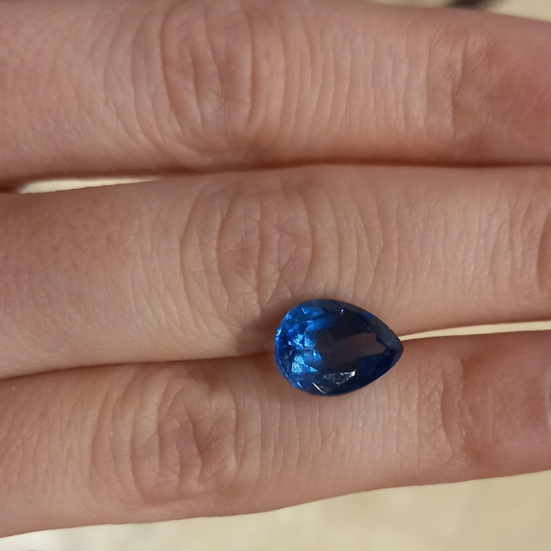 4.29ct Pear Tanzanite Stone - cape diamond exchange