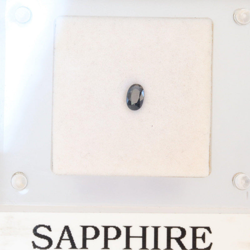 3.2mmx4.3mm Oval Sapphire Stone - cape diamond exchange
