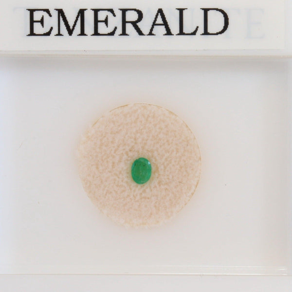 3.3mmx4.3mm Oval Emerald Stone-cape diamond exchange