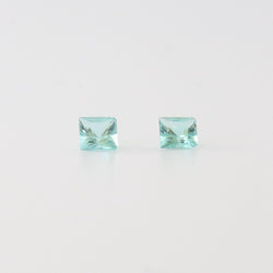 3.5mmx3.5mm Sky Blue Topaz Princess Cut stone - cape diamond exchange