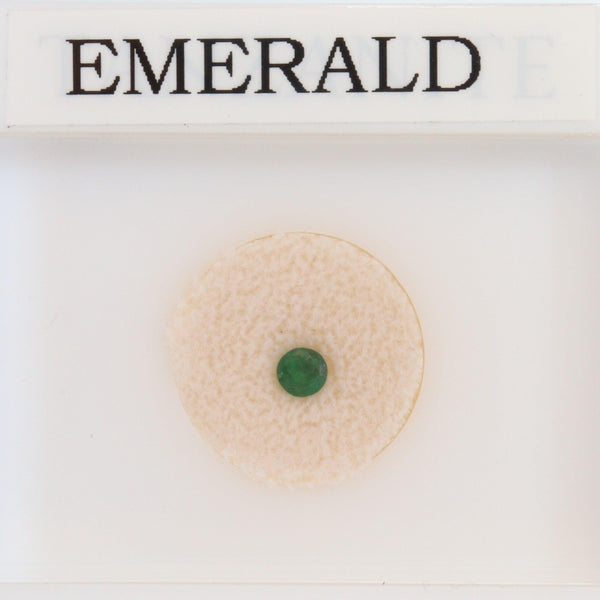 3.9mm Round Emerald Stone - cape diamond exchange