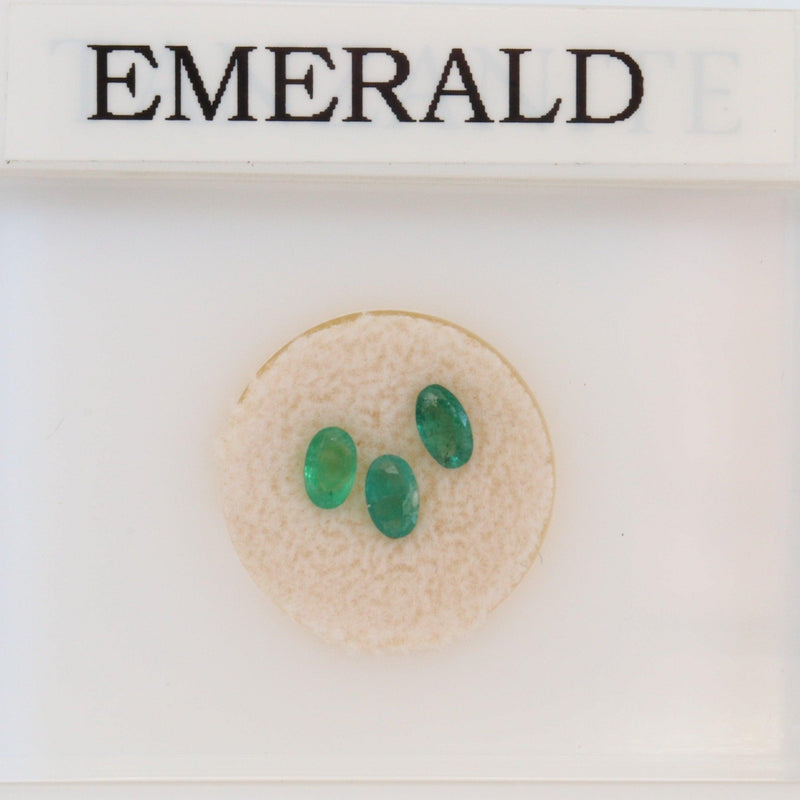 3mmx5mm Oval Emerald Stone - cape diamond exchange