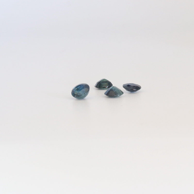 4.8mm Round Sapphire Stones with views - cape diamond exchange