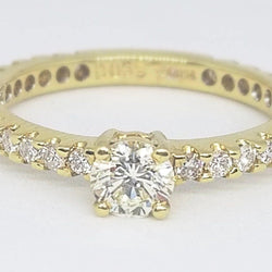 18 kt Yellow Gold Diamond Ring - Cape Diamond Exchange