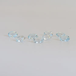 4mmx6mm Oval Sky BLue Topaz Stone - cape diamond exchange