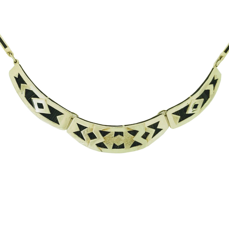 Elephant Hair Gold Necklace - Cape Diamond Exchange