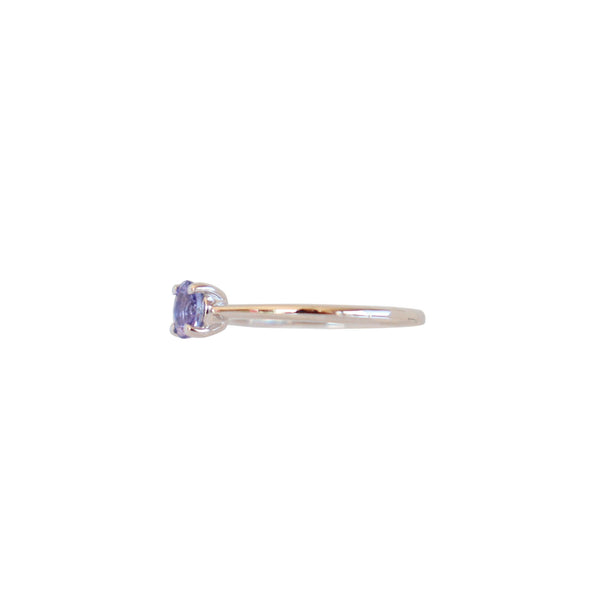 Round Tanzanite Solitaire Ring - Cape Diamond Exchange