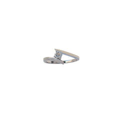 White Gold Diamond By-Pass Engagement Ring Cape Diamond Exchange in St. George's Mall