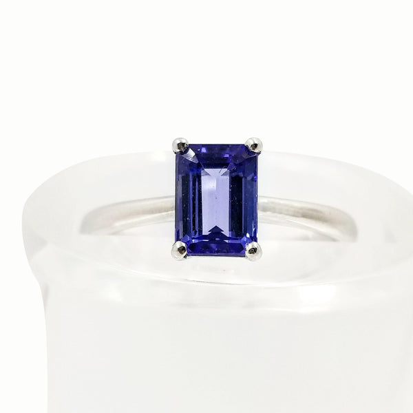 Emerald Cut Tanzanite Stone - Cape Diamond Exchange