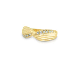 9 kt Yellow Gold Diamond Ring - Cape Diamond Exchange
