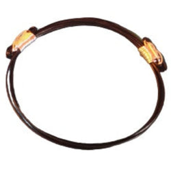 Elephant hair bangle with 2 knots - Cape Diamond Exchange