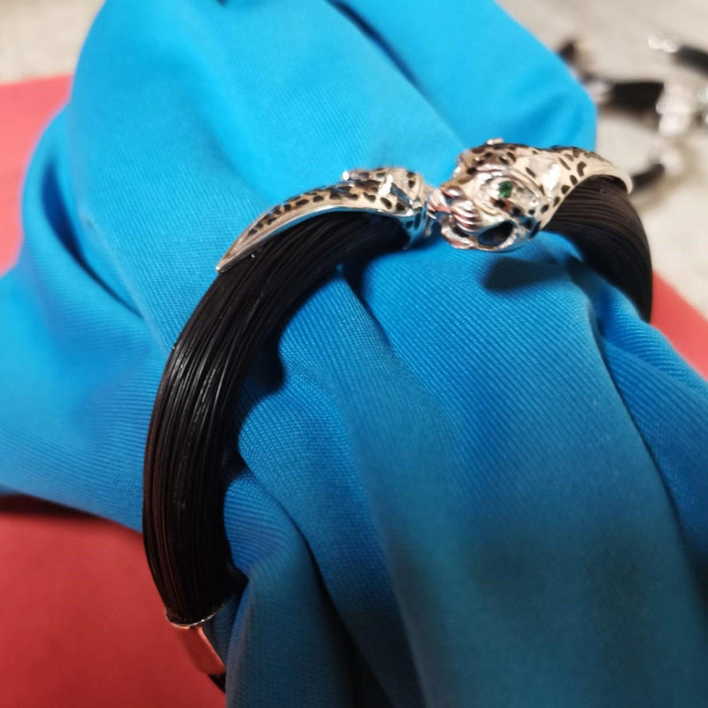 Elephant Hair Bypass Bangle Cape Diamond Exchange in St. George's Mall