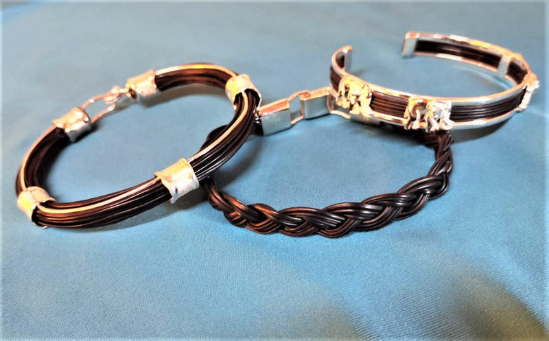 Elephant hair bangle collection - Cape Diamond Exchange 