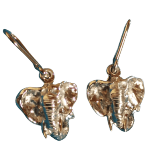 Elephant face earrings - Cape Diamond Exchange