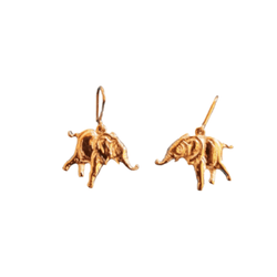 Elephant drop earrings -  Cape Diamond Exchange