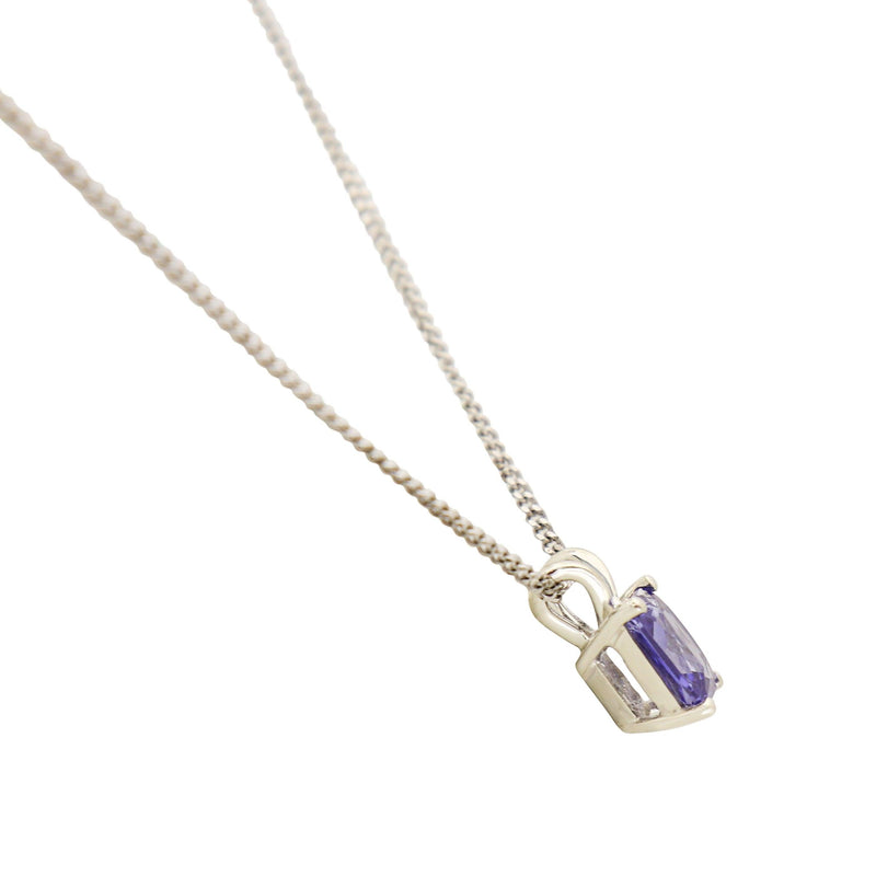 Bluestone Emerald-Cut Pendant - Cape Diamond Exchange