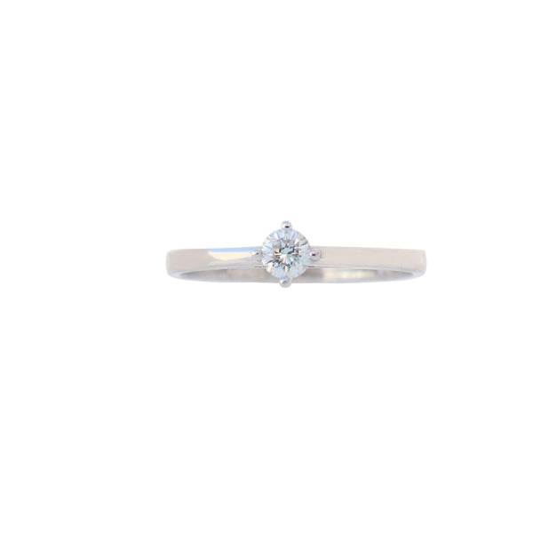 White Gold Diamond Engagement Ring - Cape Diamond Exchange