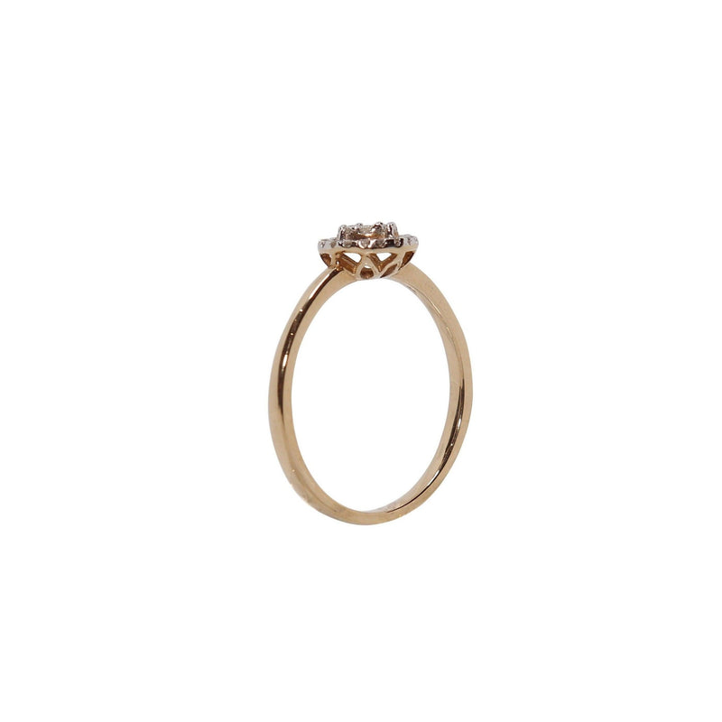 Halo Ring sideview - Cape Diamond Exchange