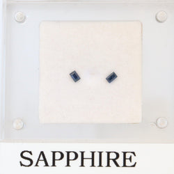 2mmx3mm Baguette Sapphire Stones - cape diamond exchange
