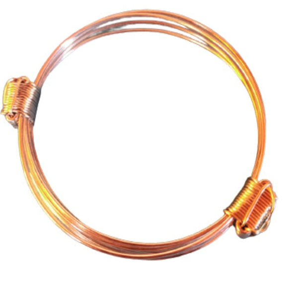 Knotted gold wire bangle - Cape Diamond Exchange