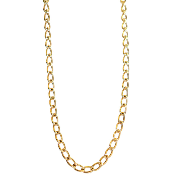 9kt Yellow Gold Open Link Chain - Cape Diamond Exchange