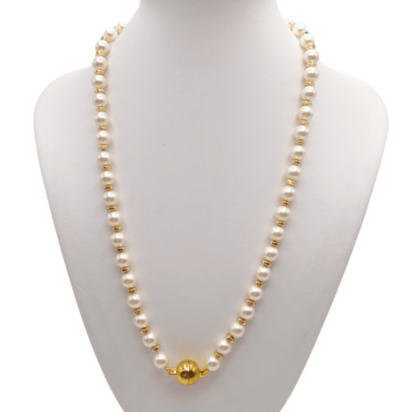 Pearl and Gold Necklace - Cape Diamond Exchange