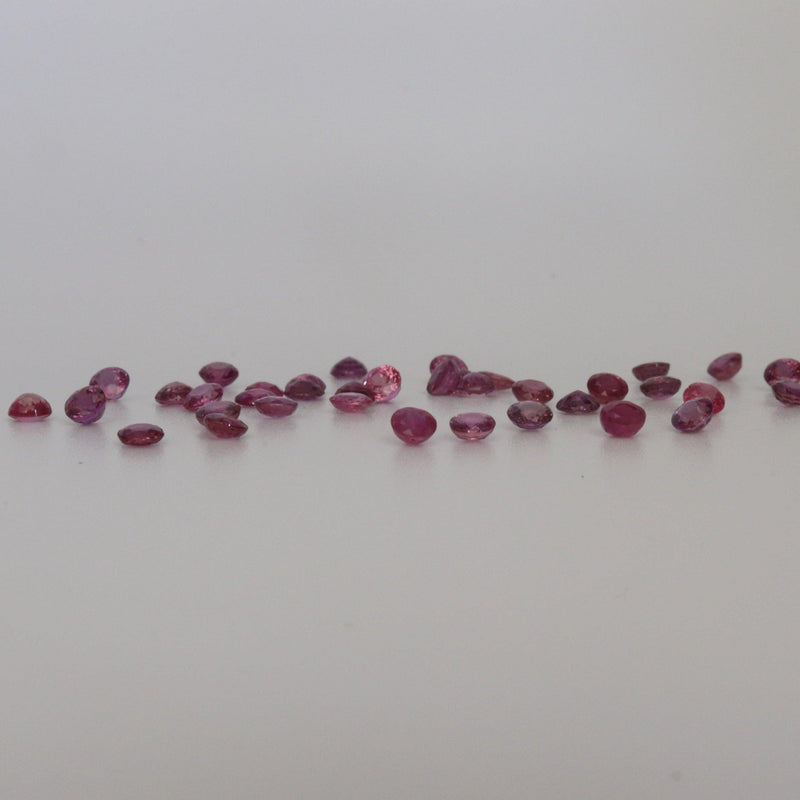 Round Ruby Stones - cape diamond exchange