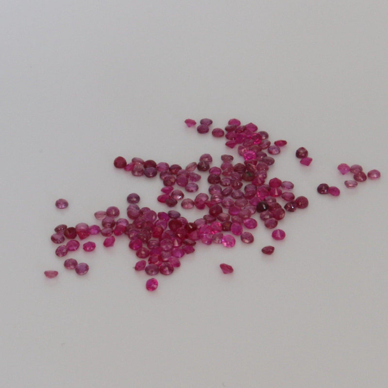 Round Ruby Stones - cape diamond exchange