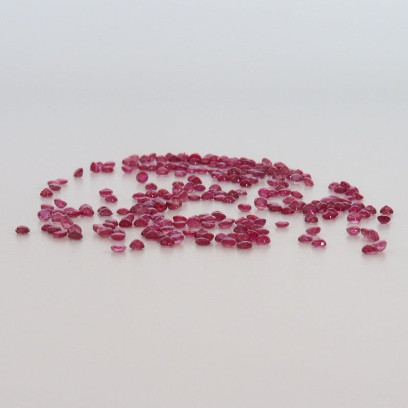 4mm Round Ruby Stones - cape diamond exchange