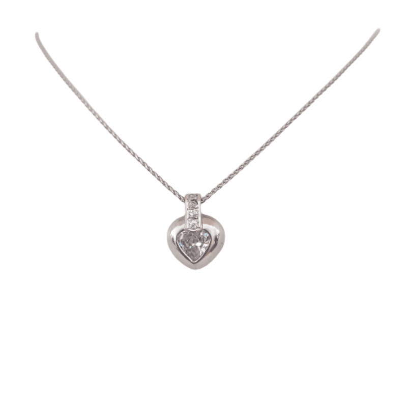 White Gold with cubic zirconia - Cape Diamond Exchange 