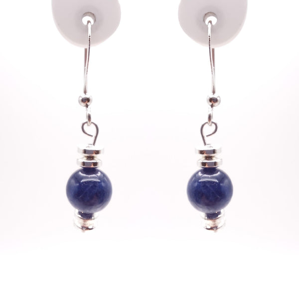 Sodalite Earrings - Cape Diamond Exchange