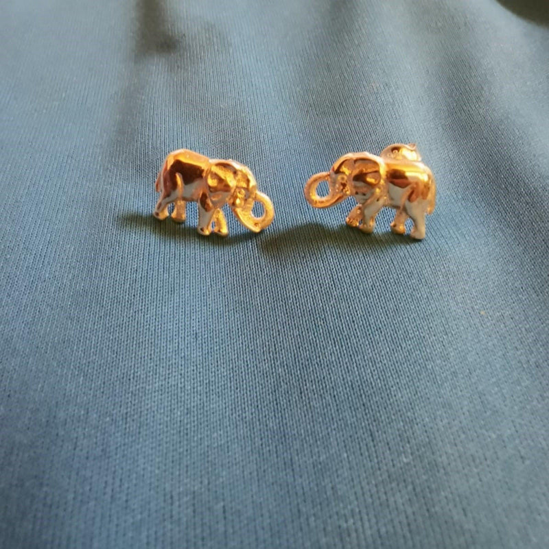 Elephant Stud Earrings -  Cape Diamond exchange