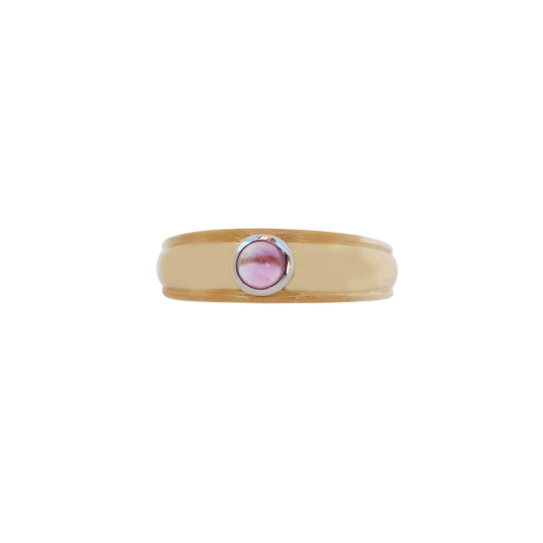 Yellow Gold Amethyst Ring - cape diamond exchange