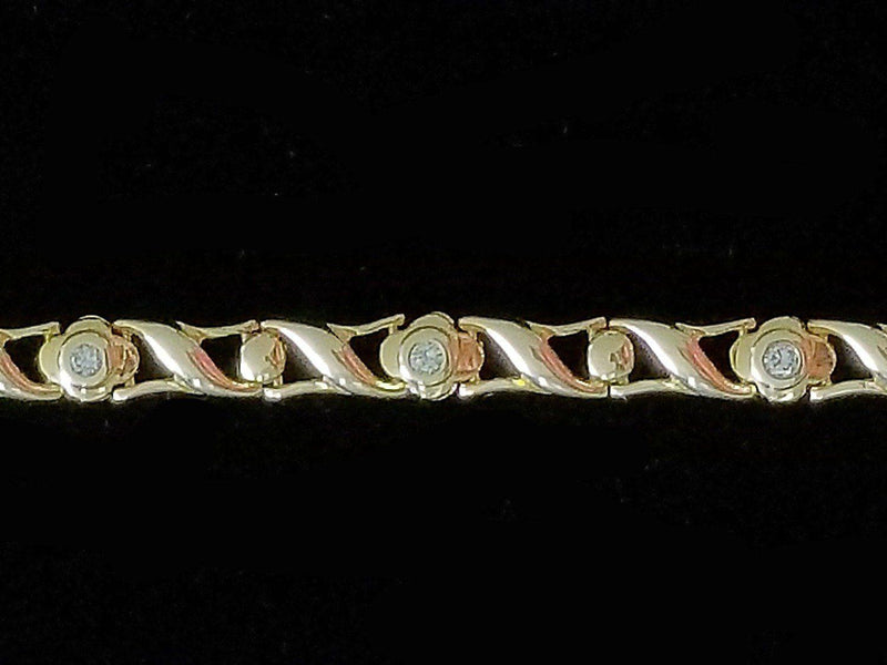 18 kt Yellow Gold Tennis Bracelet - Cape Diamond Exchange